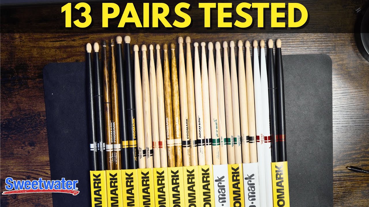 13 ProMark Drumsticks Compared | Full Shootout + My Top 3 Picks