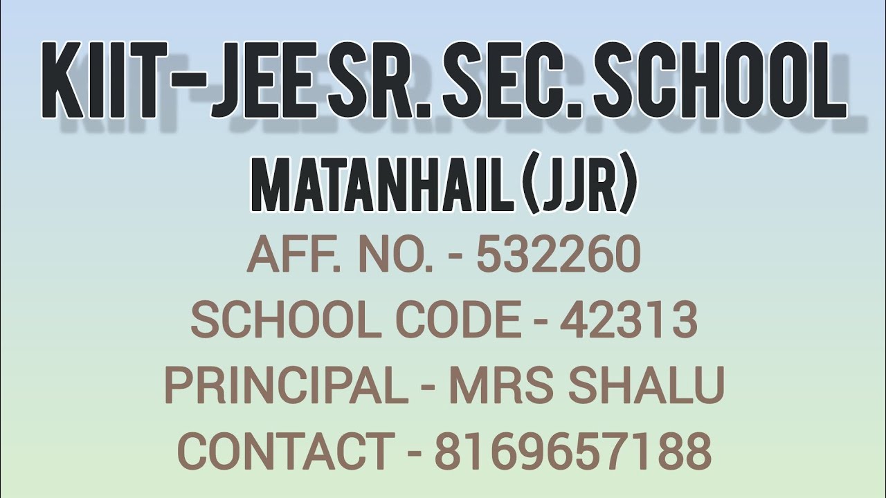 Kiit-Jee sr. sec. school : Audiovisual CCTV Cameras installation 
