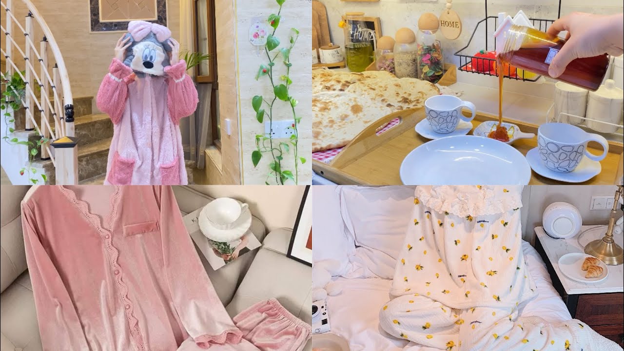 وصلت طلبيه الملابس الشتوية 🧥🎀سويت الاكلات الذيذه يوم عطلة زوجي☺️