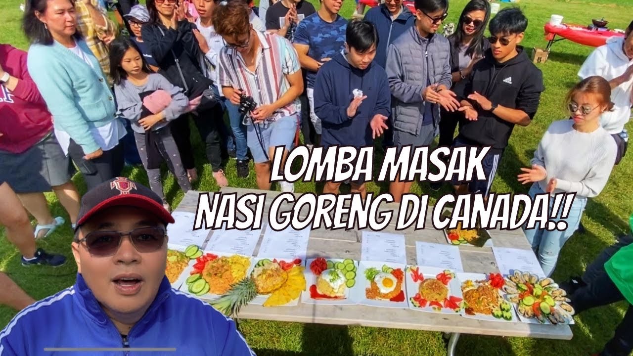 Lomba masak nasi goreng di Canada - Piknik gereja Indonesia di Toronto nih!!