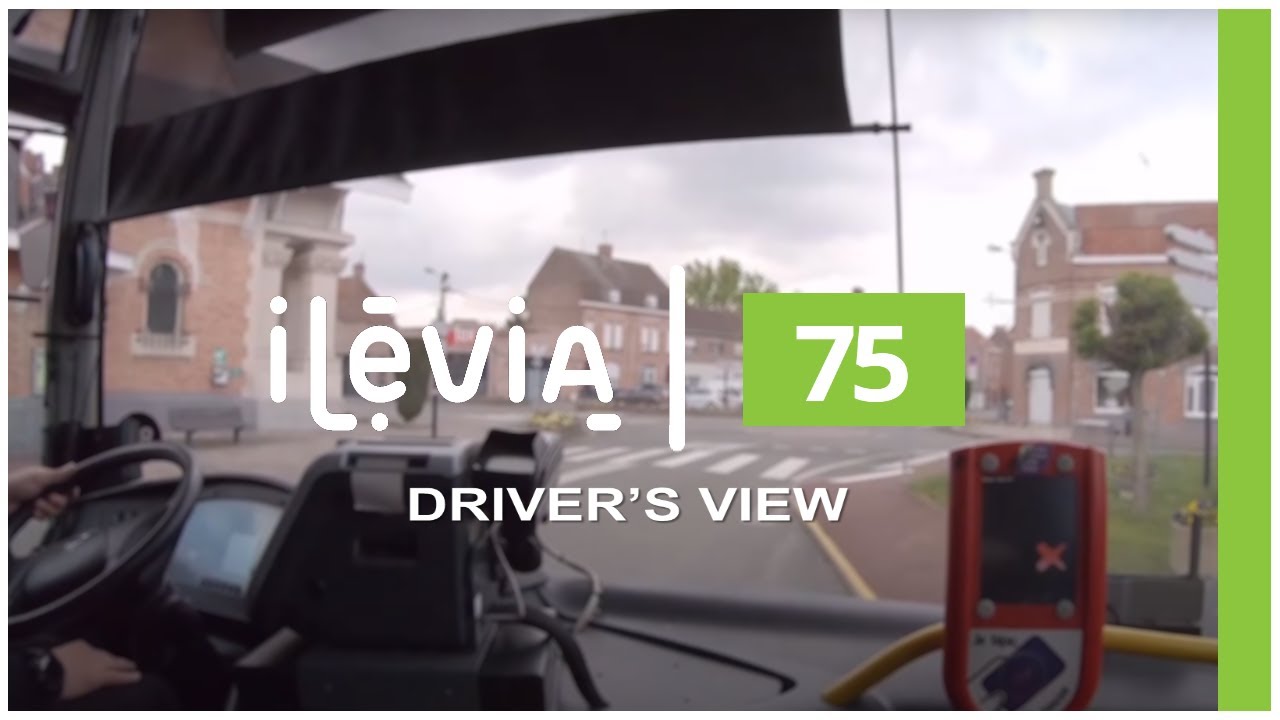 🇫🇷 ⸱ [HD | Driver's View] Lille - Ligne 75 - Ilévia - De Lomme à Comines à la pace du conducteur