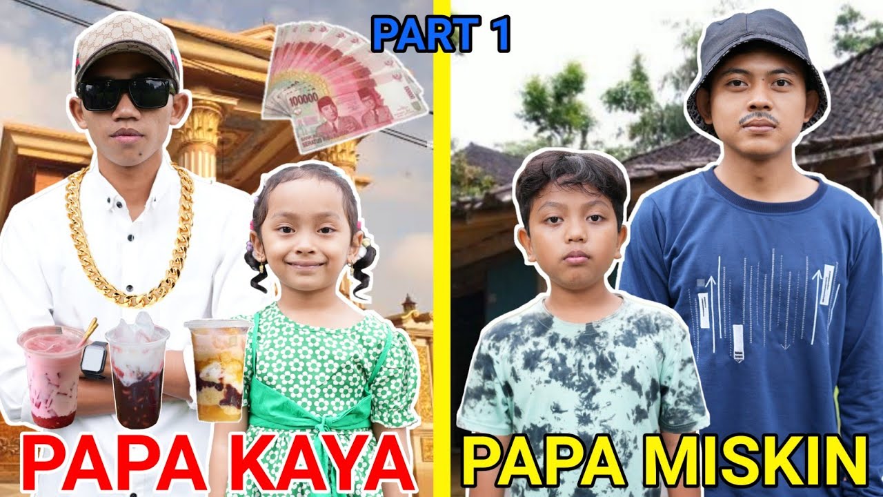 PAPA KAYA VS PAPA MISKIN DIKEHIDUPAN SEHARI HARI! BERBURU TAKJIL | Drama Parodi | Mikael TubeHD