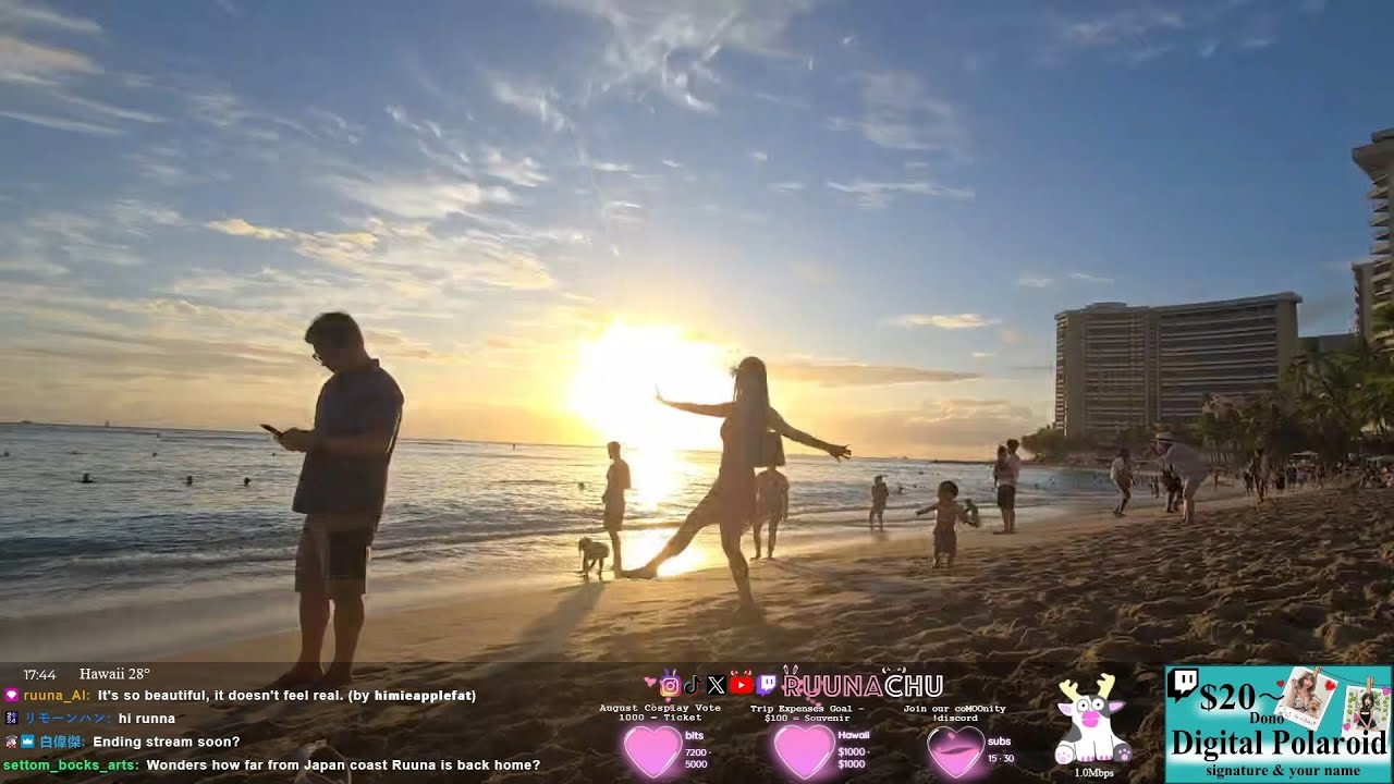 2025.10.16 【USA】🇺🇸Twitchcon in Hawaii by myself 🇺🇸💓 Waikiki Day 1 with you 🌺 Mahalo🤙