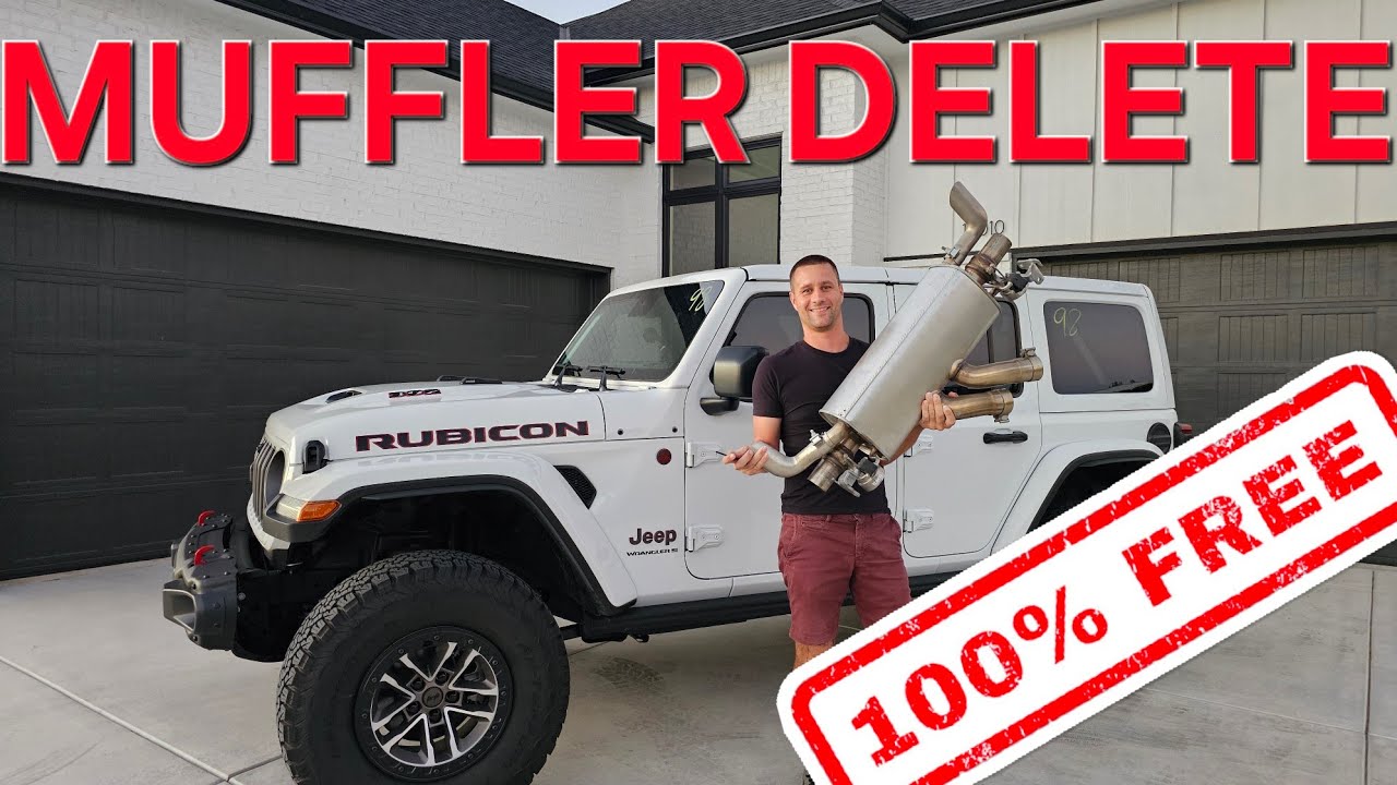FREE Muffler Delete 392 2024 Jeep Wrangler 392 Rubicon JL SRT HEMI