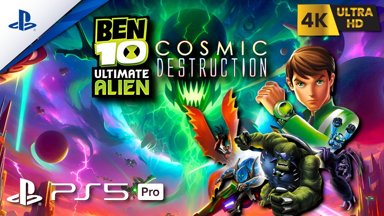 Ben 10 Ultimate Alien: Cosmic Destruction - PS5 Pro&trade; Gameplay [4K 60FPS]