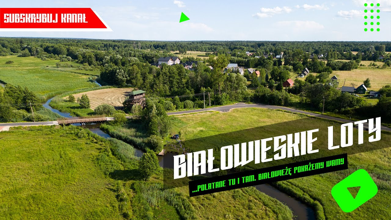 Białowieskie Loty, czyli Białowieża z Lotu Ptaka