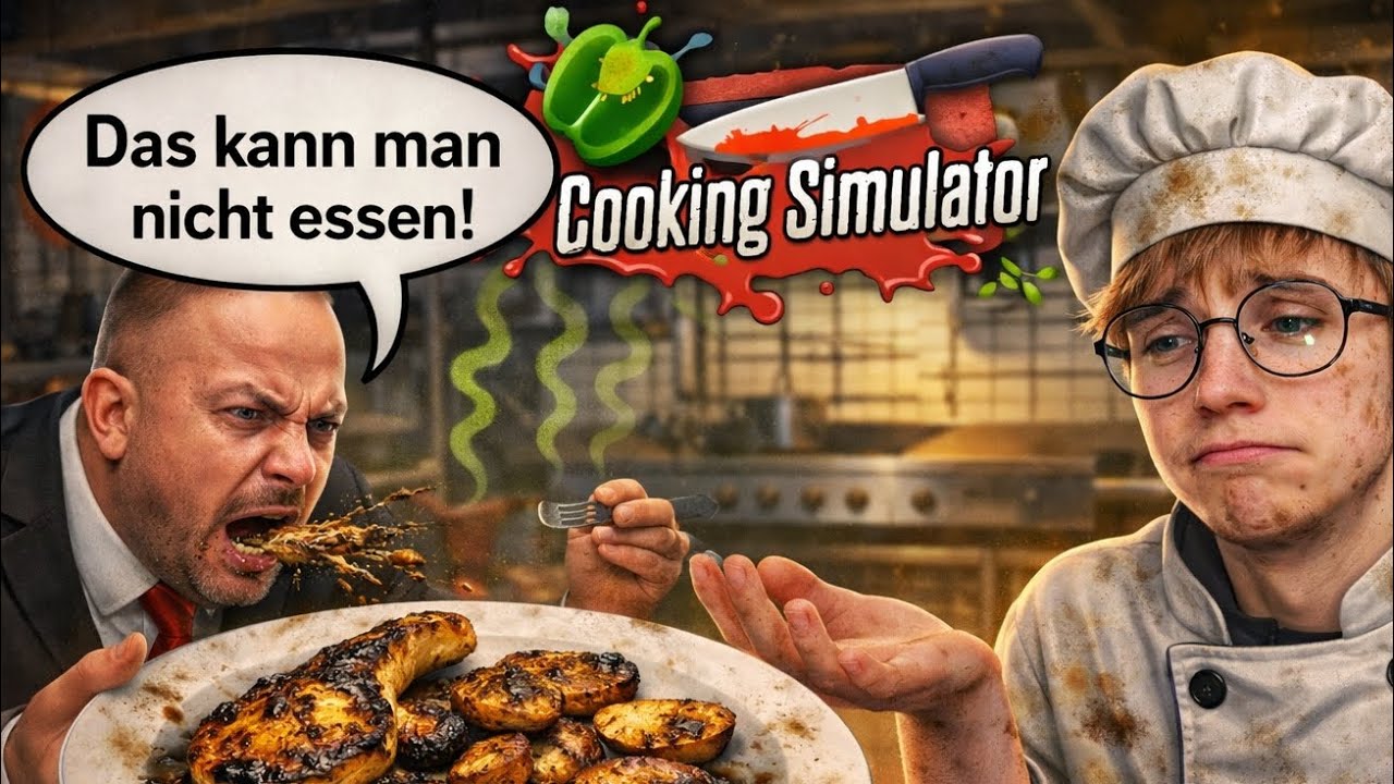 Dem RESTAURANT KRITIKER schmeckt unser Essen NICHT! Cooking Simulator
