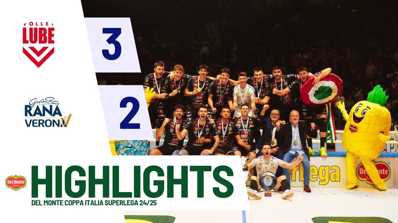 Cucine Lube Civitanova vs. Rana Verona - Superlega Credem Banca VBTV Match Highlights