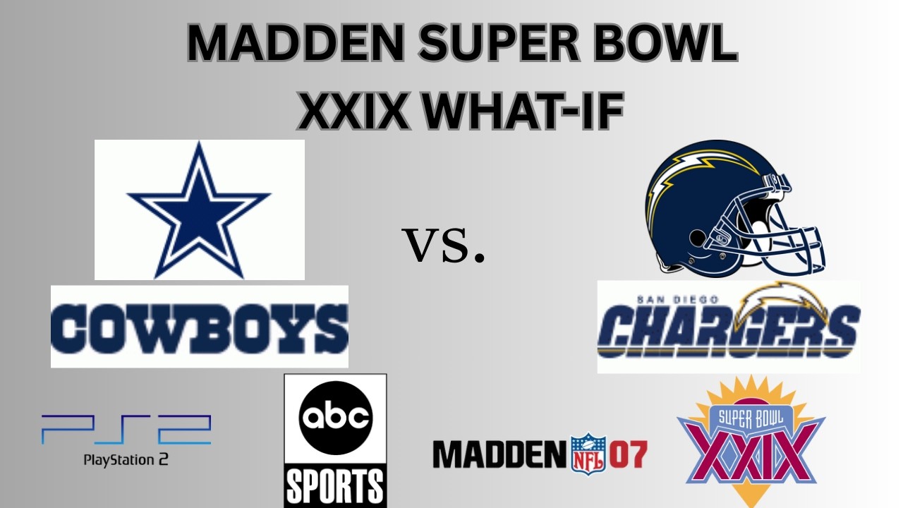 Madden NFL 07: PlayStation 2 (Super Bowl XXIX What If Game - Cowboys vs. Chargers)