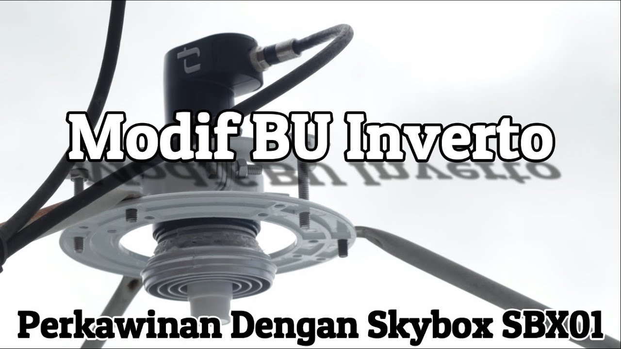 Perkawinan LNB Kuband Black Ultra Inverto Dengan Skybox SBX01 | Modifikasi LNB KUBand