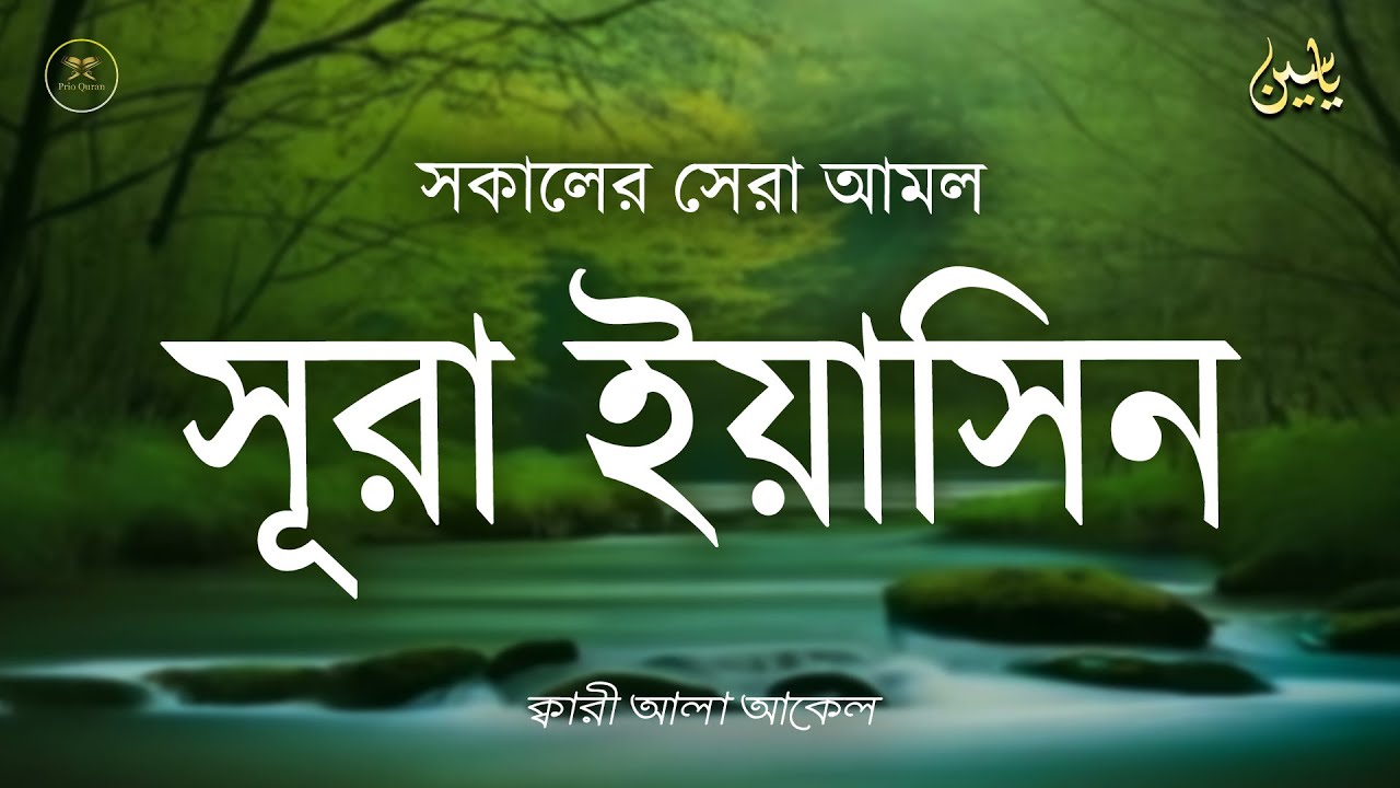 সূরা ইয়াসিন সকালের শ্রেষ্ঠ আমল অত্যন্ত মায়াবী তিলাওয়াত l Surah Yaseen l سوره يس Record by Alaa Aqel