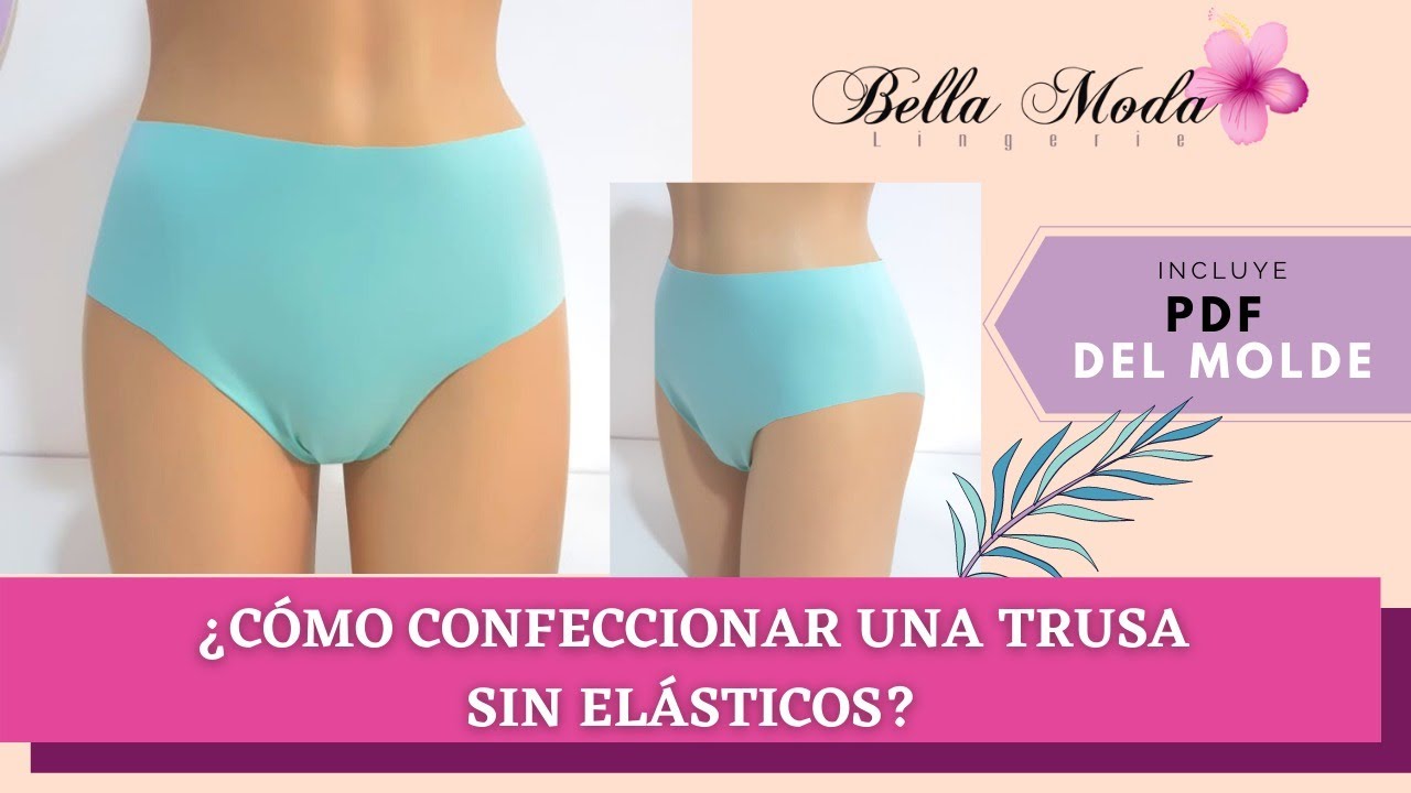 TRUSA SIN ELÁSTICOS - MOLDE GRATIS