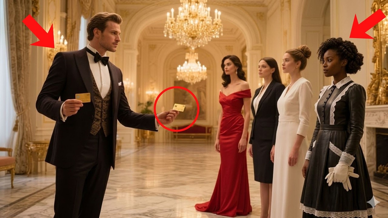 BILLIONAIRE Gives 4 Black Credit Cards to Test 4 Women – What His Maid Bought Left Him SPEECHLESS