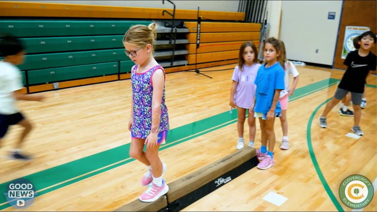 Clovercroft Colts are flipping with excitement in PE