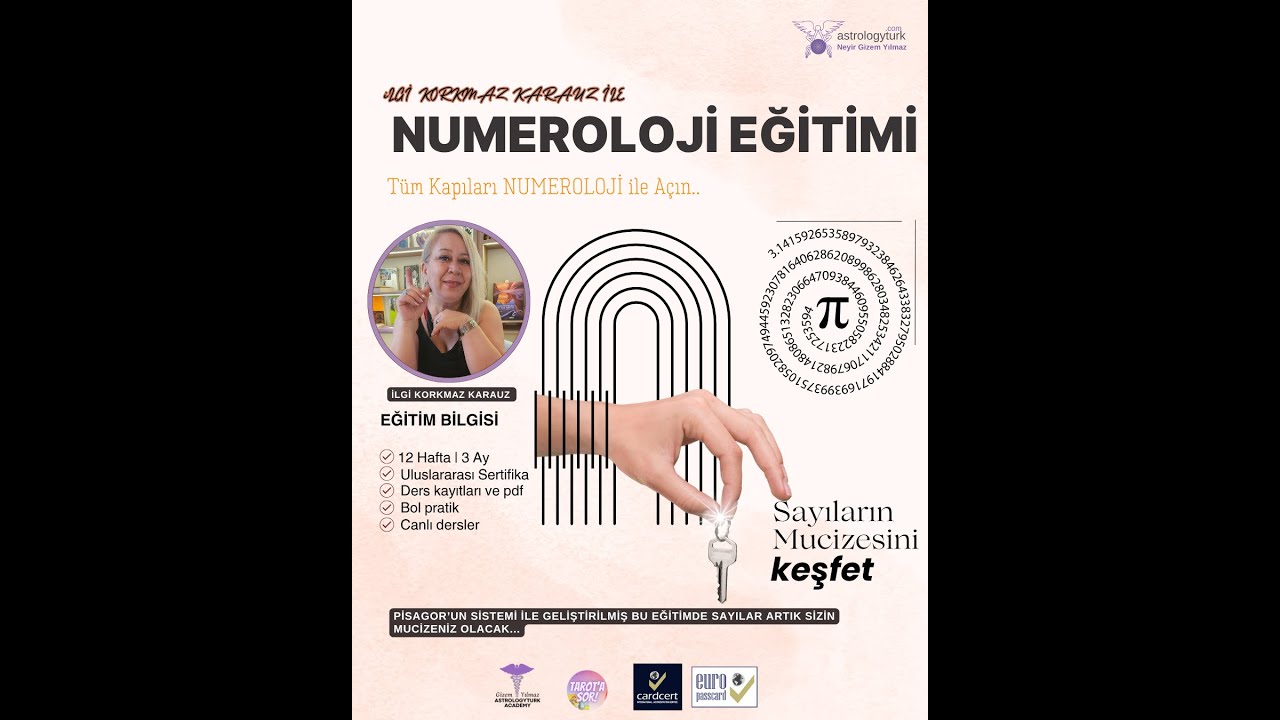 Numeroloji Eğitimi - Tanıtım Dersi