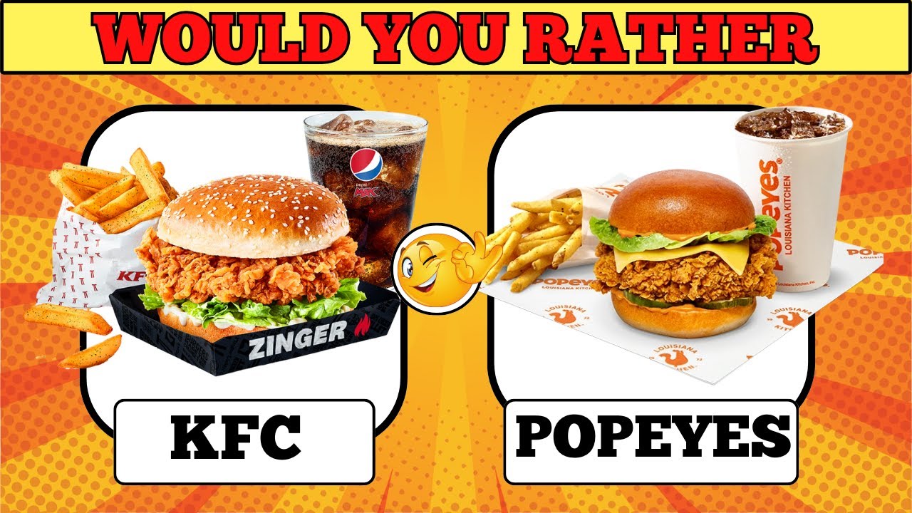 Would You Rather? Food Edition 🍔🍫  Hard Choices