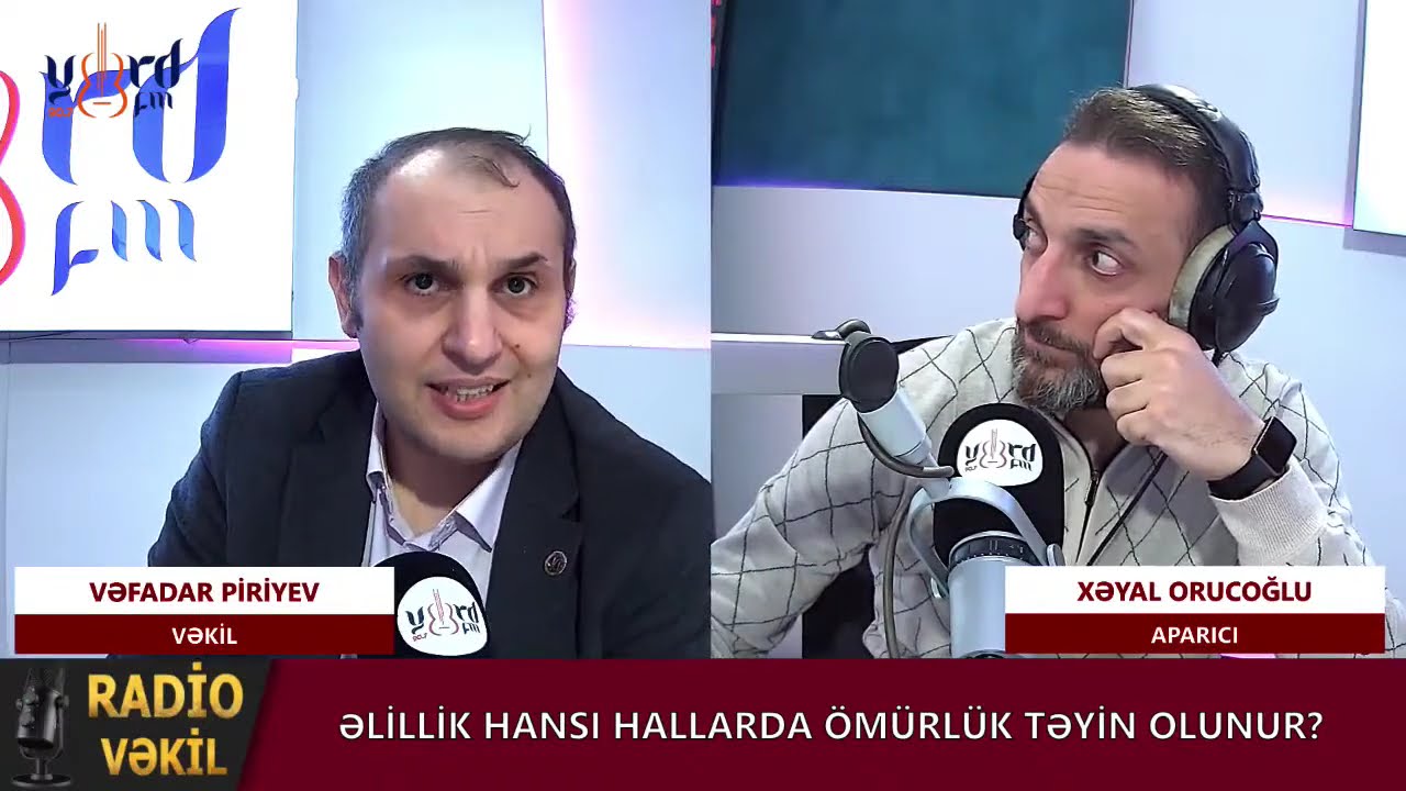 ƏLİLLİK HANSI HALLARDA ÖMÜRLÜK TƏYİN OLUNUR? - RADİO VƏKİL