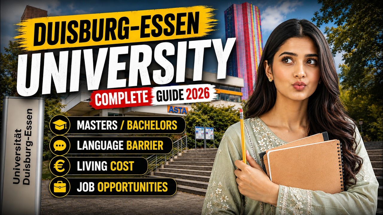 University of Duisburg Essen Germany | Application Process | Study Abroad