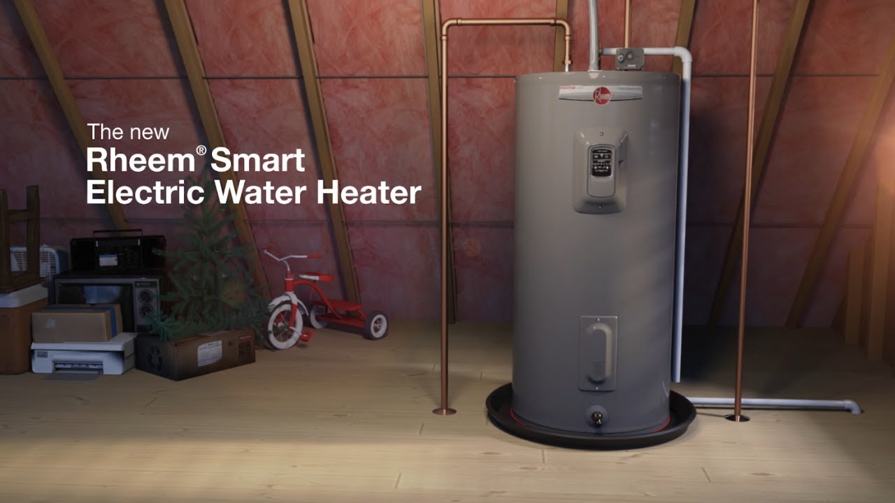 Rheem® Smart Electric Water Heater with LeakGuard™