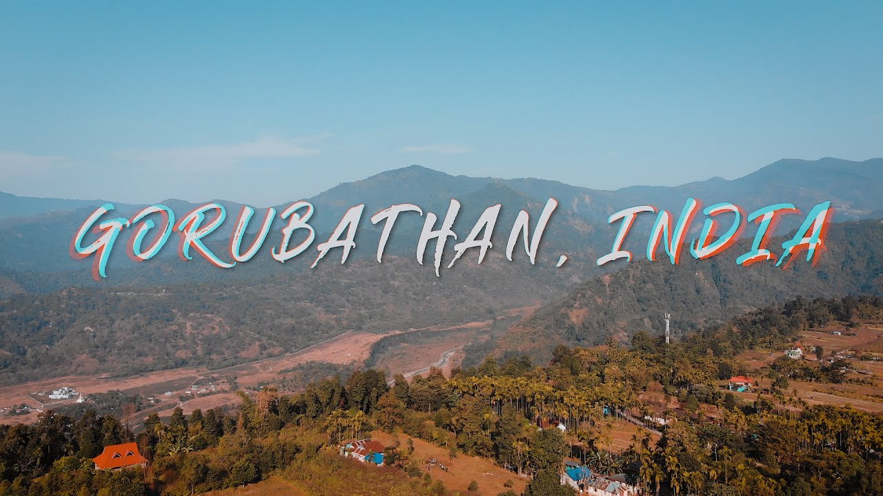 Cinematic Aerial View of Heavenly Gorubathan.