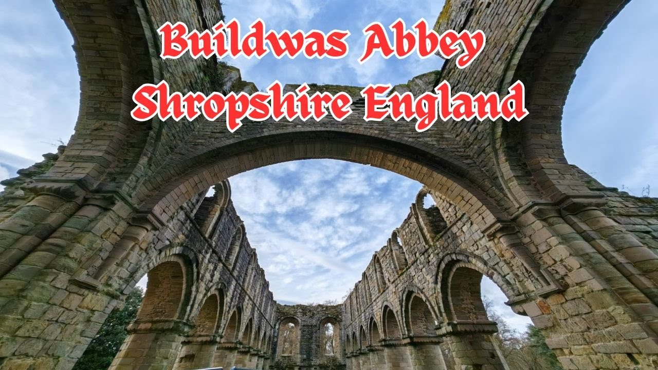 Ancient Cistercian Abbey, Walk the Ruins of Buildwas Abbey, Shropshire, English Heritage.