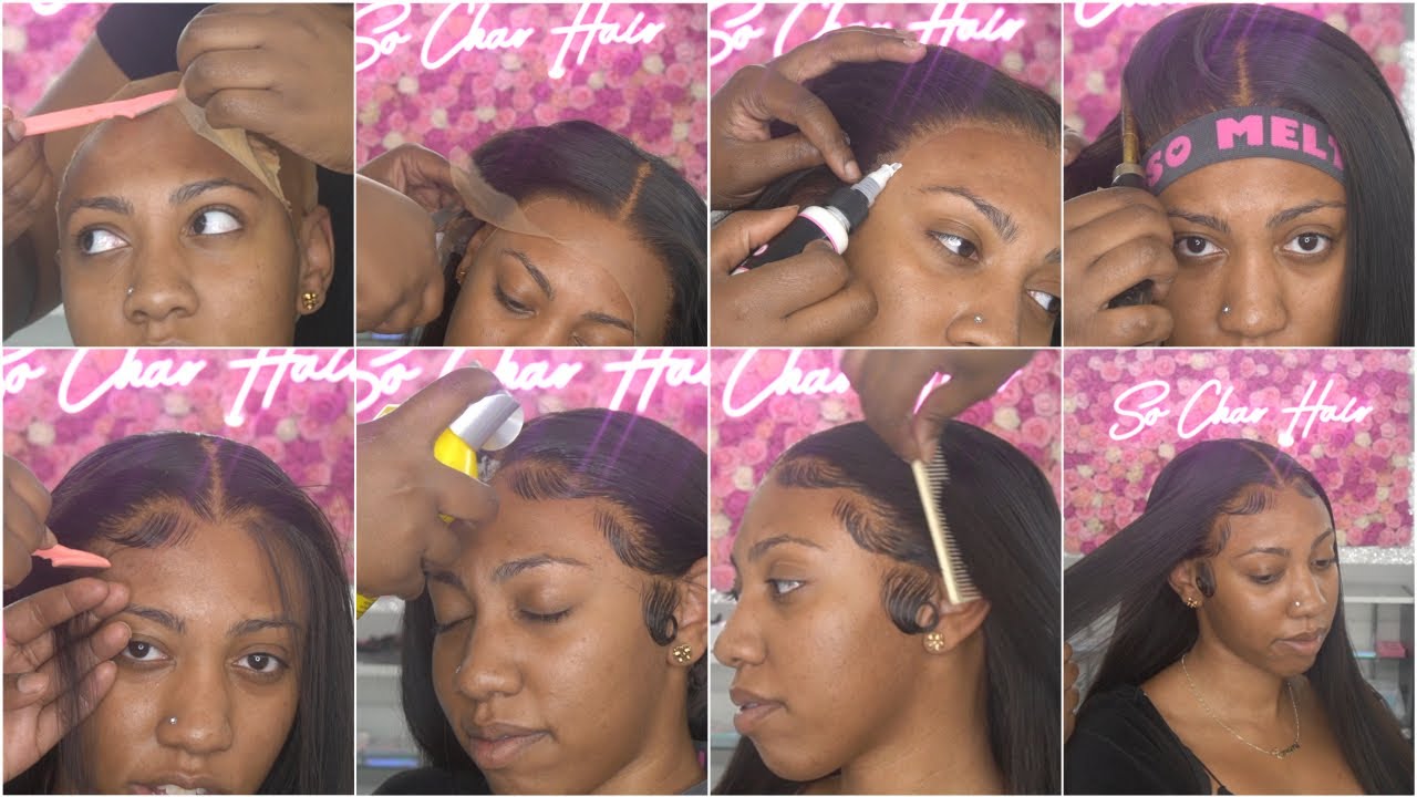 FULL DETAILED: BALD CAP, MELTDOWN, BABY HAIRS,& SILK PRESS | CELIE HAIR