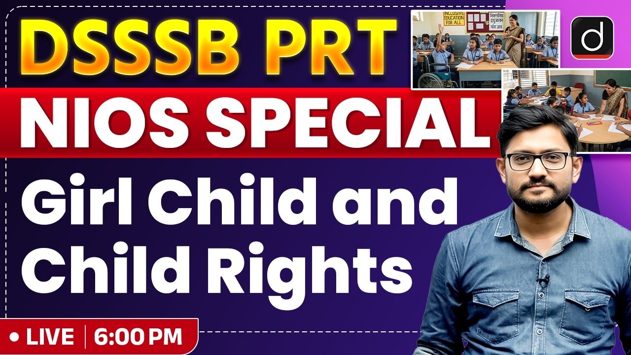 DSSSB PRT | NIOS Special | Complete Preparation | Drishti Teaching Exam