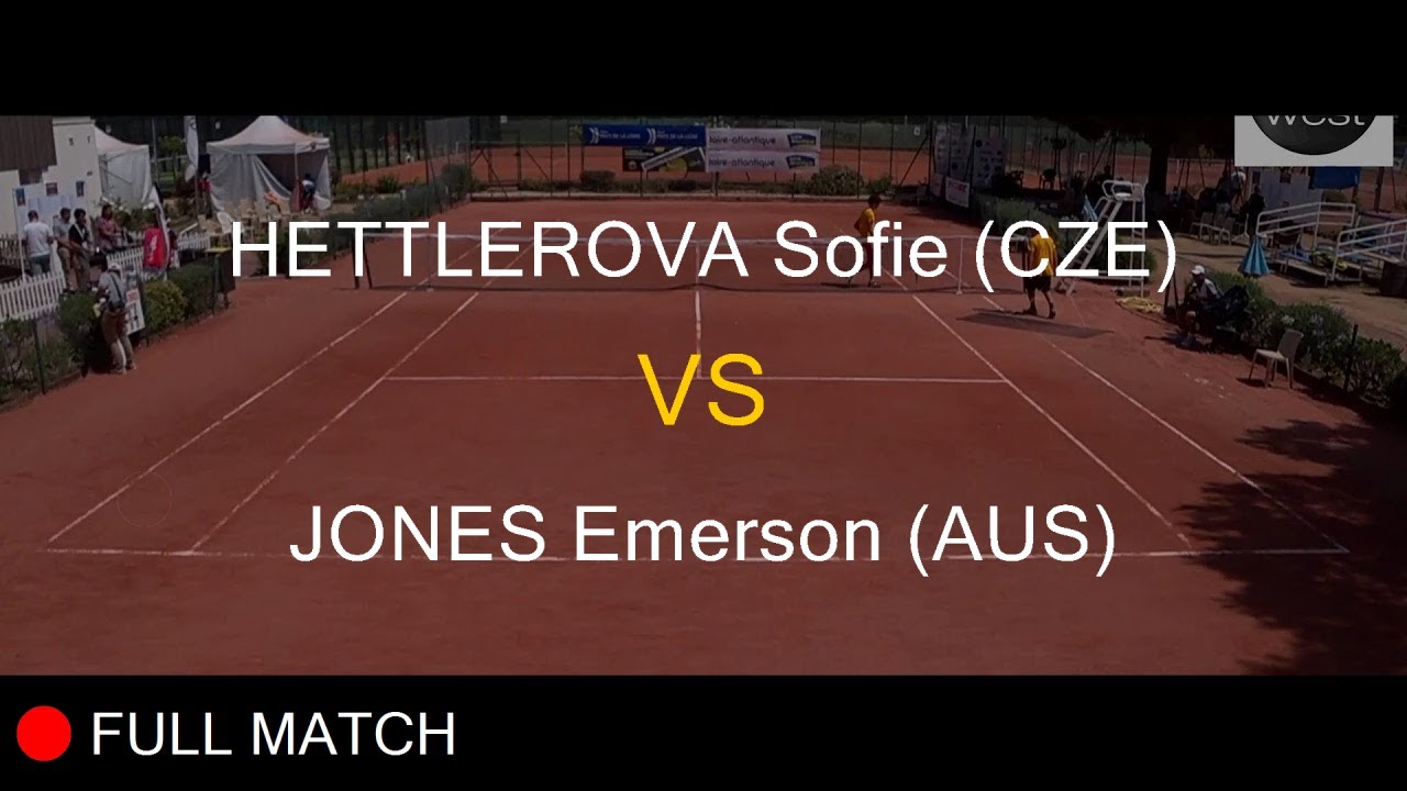 HETTLEROVA Sofie (CZE) VS JONES Emerson (AUS) - La Balle Mimosa 2022