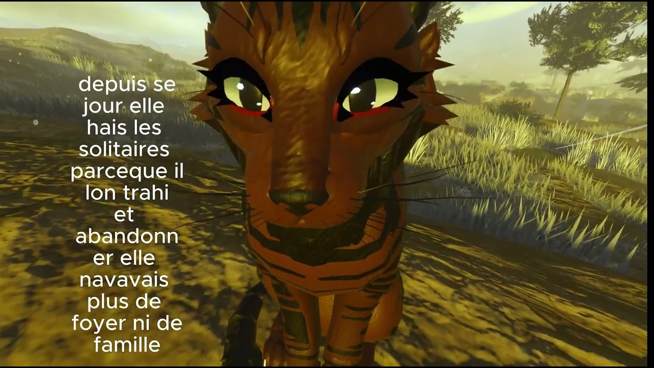 L'histoire d'un de mes occ ( nom : œil du rapace) #warriorcats #triste #roblox 