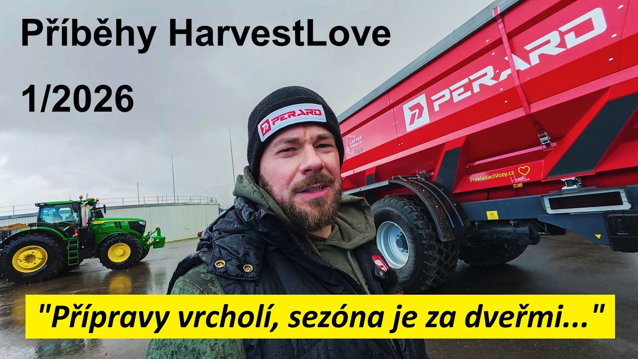 Příběhy HarvestLove 1/2026 - připravujeme soupravy na jarní výjezd. Jaké další 2 PERARDY na okrese?