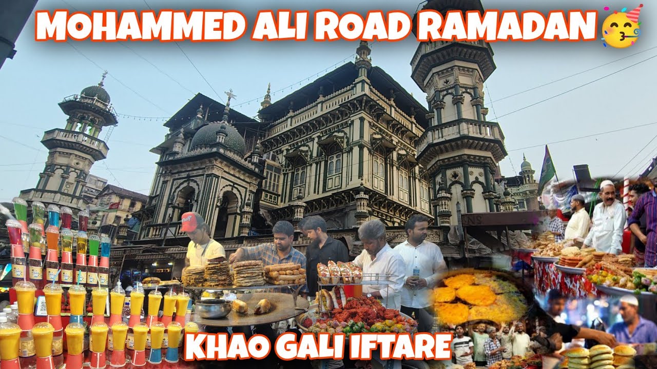 Mohammed Ali Road Khau Galli RamzanSpecial l Iftari Sehri at Minara Masjid #ramadan #iftar 