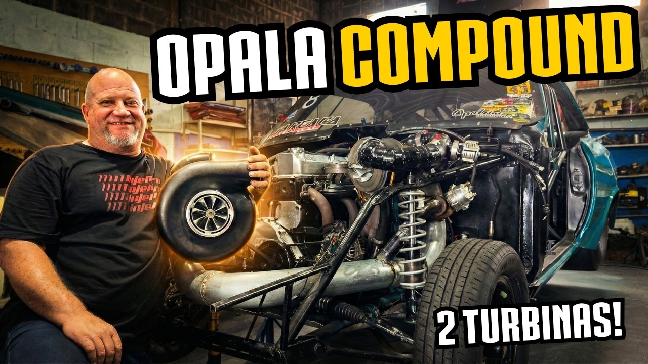 CARCAÇA VAI COLOCAR 2 TURBINAS NO OPALA!