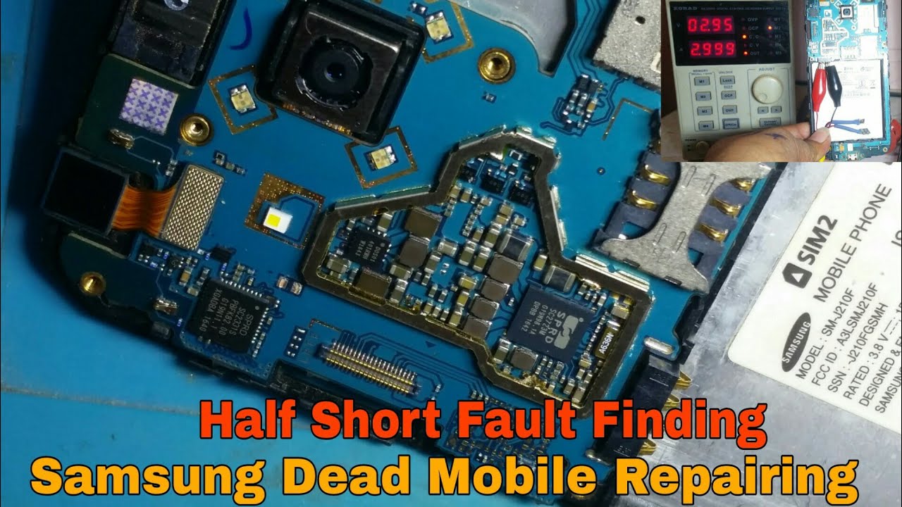 Samsung Mobile Dead Solution | Half Short कैसे रिपेयर करें | Dc Machine से Shorting कैसे ट्रेस करे