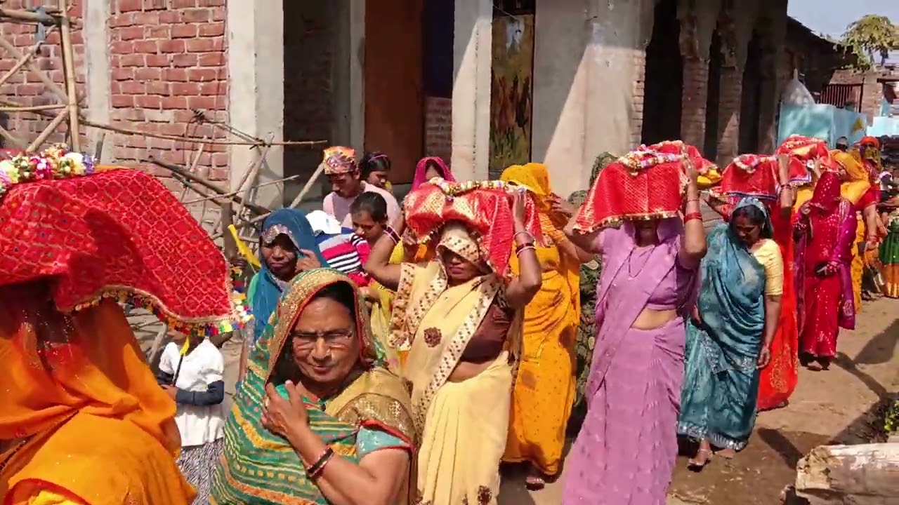 जाटियापुर कानपुरदेहात श्री राज श्यामा की सवारी पूर्णब्रह्म परमात्मा