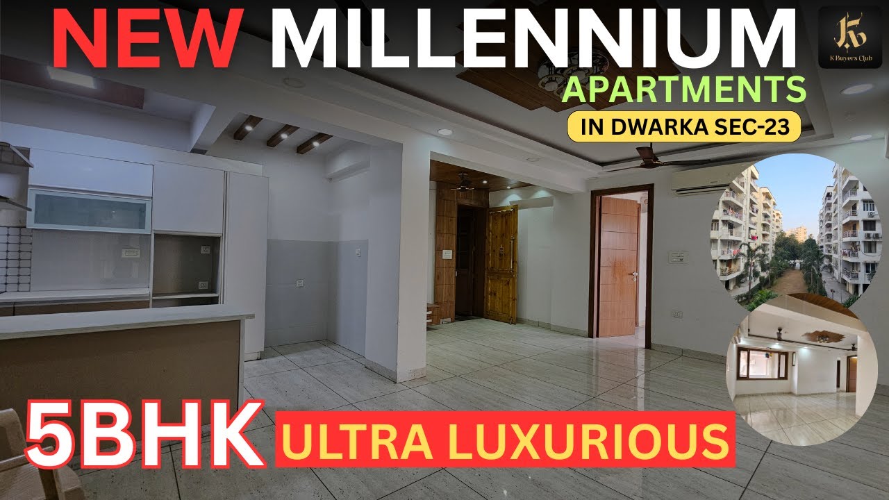 Zero kilometre from Dwarka Expressway | Sec-23 Dwarka | New Millennium Apartments| [Code: K-128]