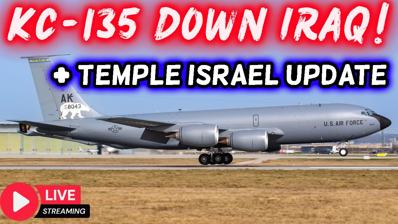 BREAKING: KC-135 Stratotanker Down in Western Iraq – Collision with Another Tanker?