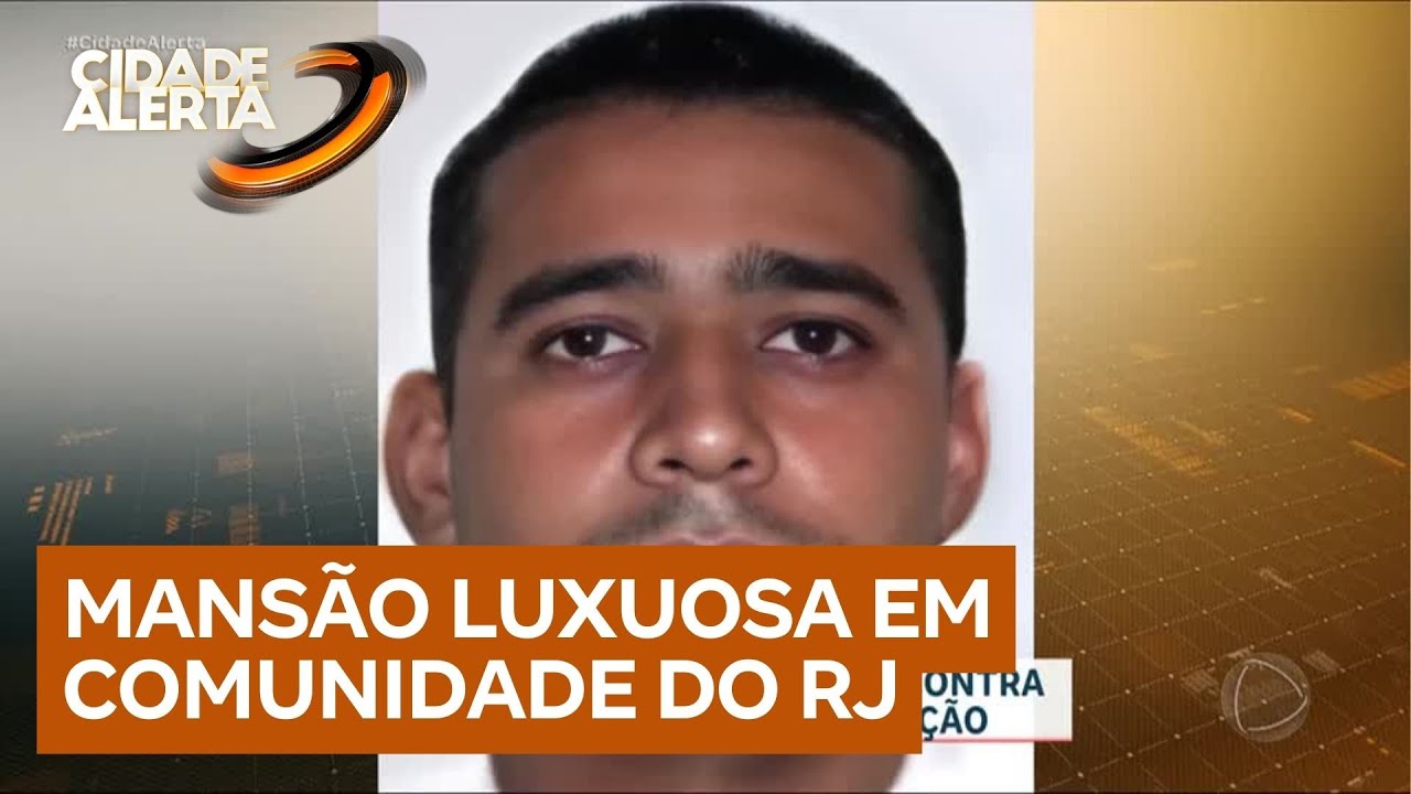 Polícia encontra mansão luxuosa de ‘Paulinho Fogueteiro’ em comunidade do RJ