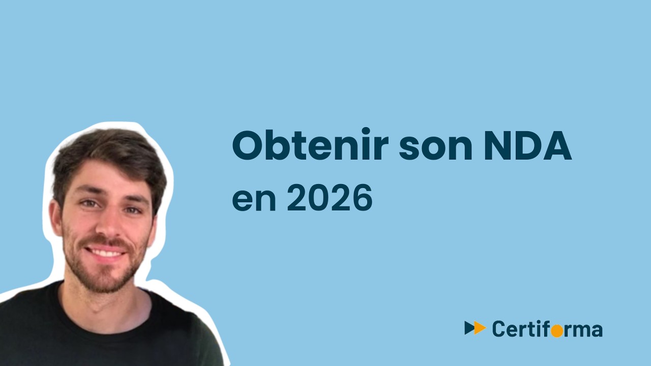 Obtenir son numéro de formateur en 2026
