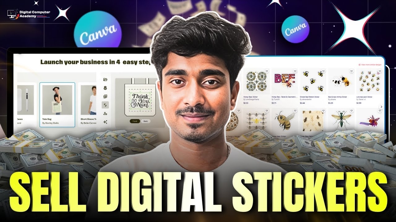 How to Create and Sell Digital Stickers Online in 72 Hours (For FREE)