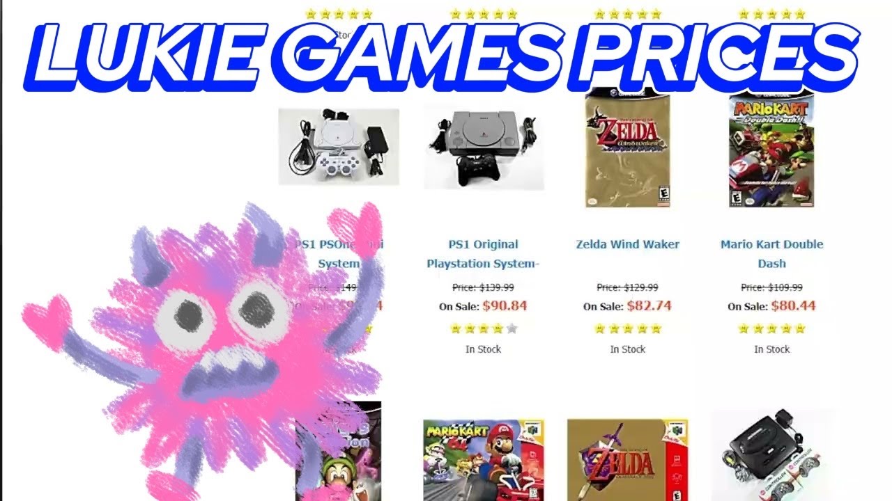 Are the Prices from the Lukie Games Website Ridiculous?