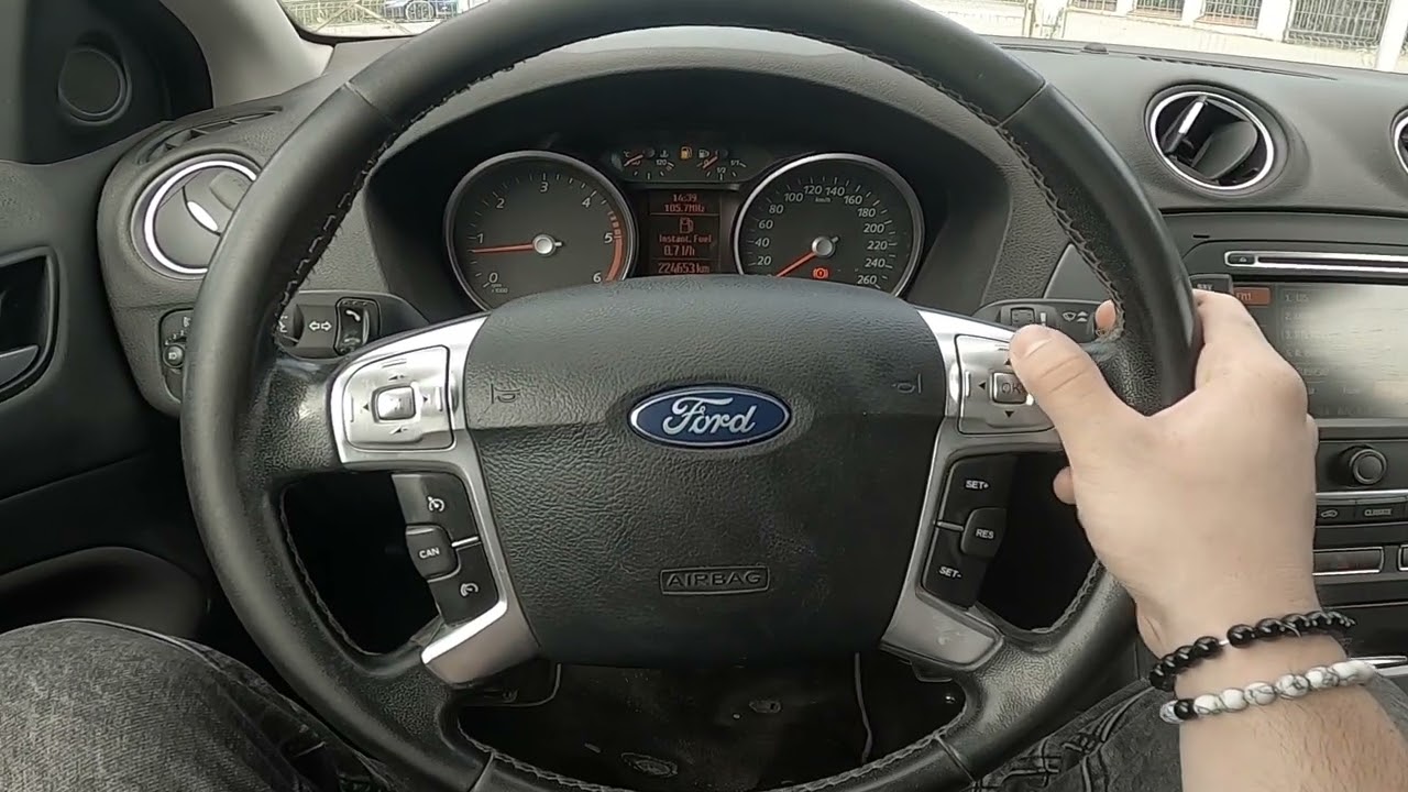 How to Check Current Fuel Consumption in Ford Mondeo IV ( 2007 - 2014 ) - Control Fuel Consumption