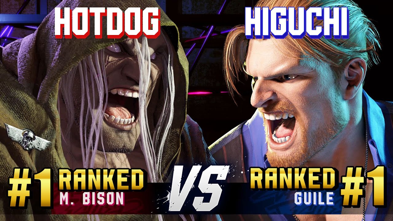 SF6 ▰ HOTDOG29 (#1 Ranked M.Bison) vs HIGUCHI (#1 Ranked Guile) ▰ High Level Gameplay