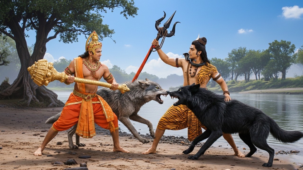 #hanuman  टकराई दो महाशक्तियाँ हुई क्रूरता की हद पार | भक्ति सीरियल | #hindugod