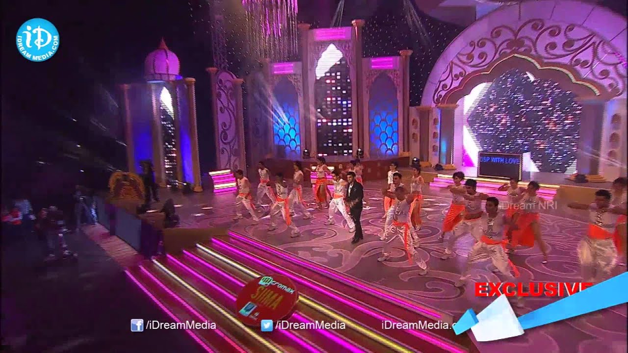 SIIMA 2014 Tamil - Devi Sri Prasad SINGAM Dance Song Performance