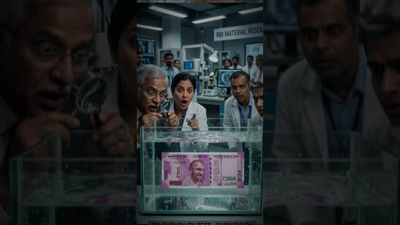 India finally find the solution to damaged currency notes? #polymernotes