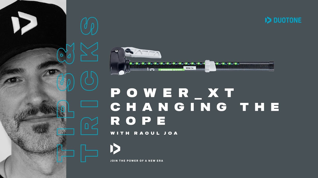 Duotone Power_XT - Changing the rope of your Power_XT