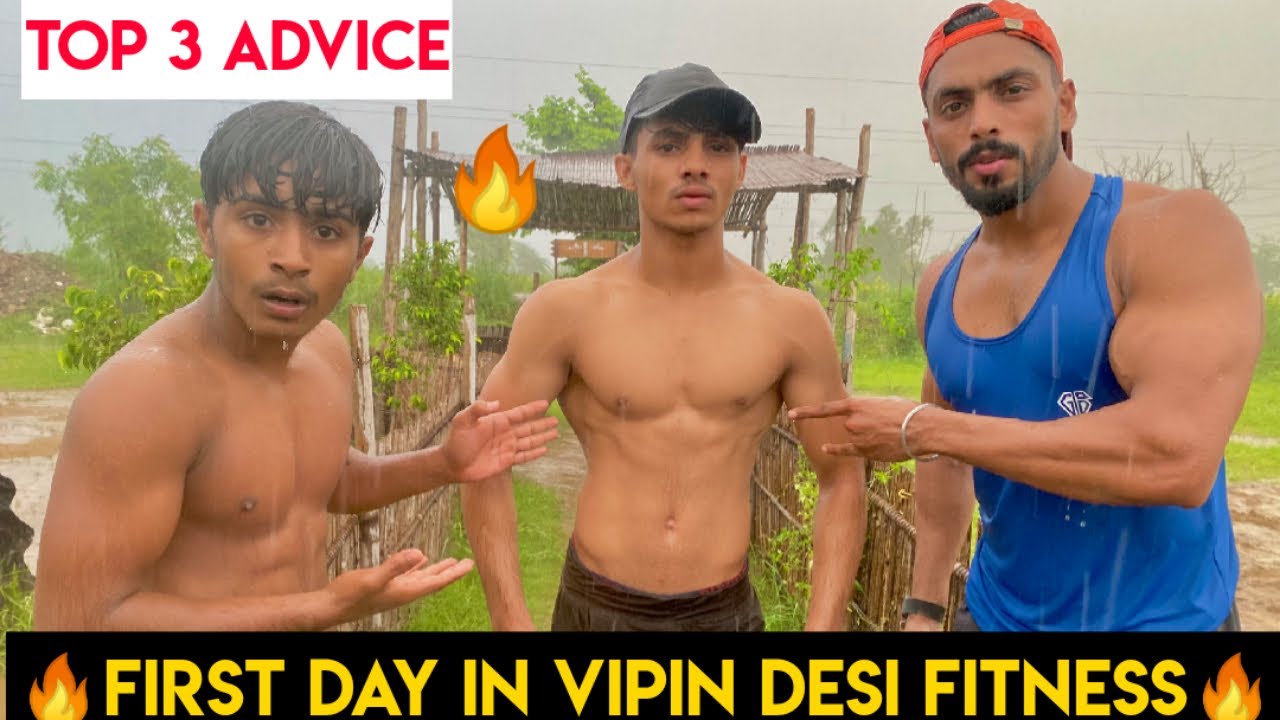 First Day In Vipin Desi Fitness 🔥 New Era Of FITNESS 💪 | Vipin Yadav |