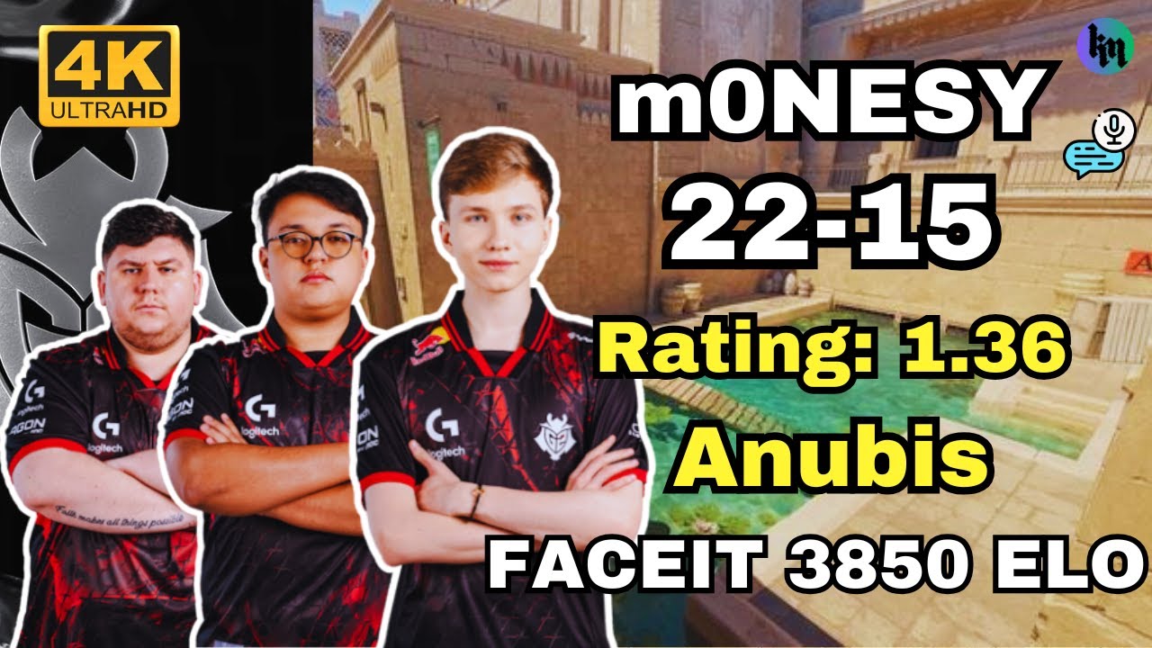 m0NESY (22-15) malbsMd/HeavyGod (Anubis) | FACEIT 3850 ELO | Feb 20, 2025 | CS2 POV/DEMO