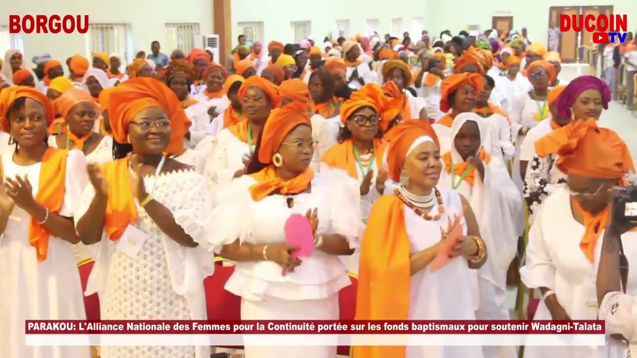 PARAKOU : L'Alliance Nationale des Femmes pour la Continuité portée sur les Fonds baptismaux