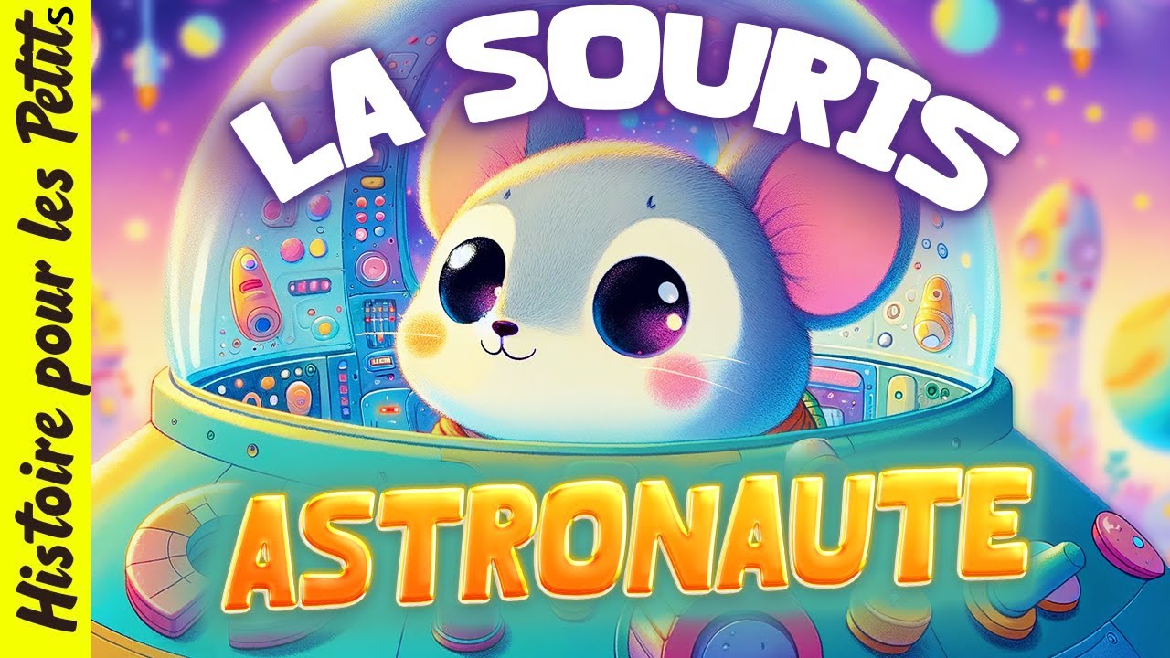 Jade La souris 🐭histoire pour s'endormir| Histoires et Contes| dessin anim&eacute;| Espace, Plan&egrave;te, voyage